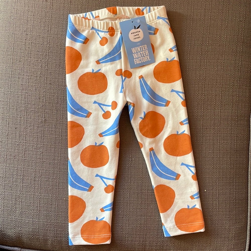 NWT Winter Water Factory baby leggings